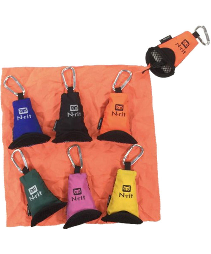 キャラバン Caravan キャラバン CARAVAN アウトドア N・rit エヌ・リット  カンパックタオル L 58×64cm  1 （550グリーン） 550グリーン