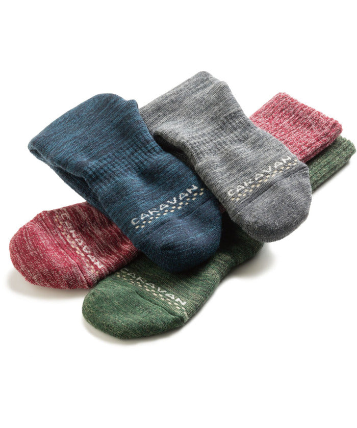 キャラバン Caravan キャラバン CARAVAN アウトドア RLメリノ・レトロトレッキング 登山用靴下 靴下 ストッキング ソックス 山登り 高所 登山 ハイキン （678デニム ） 678デニム 