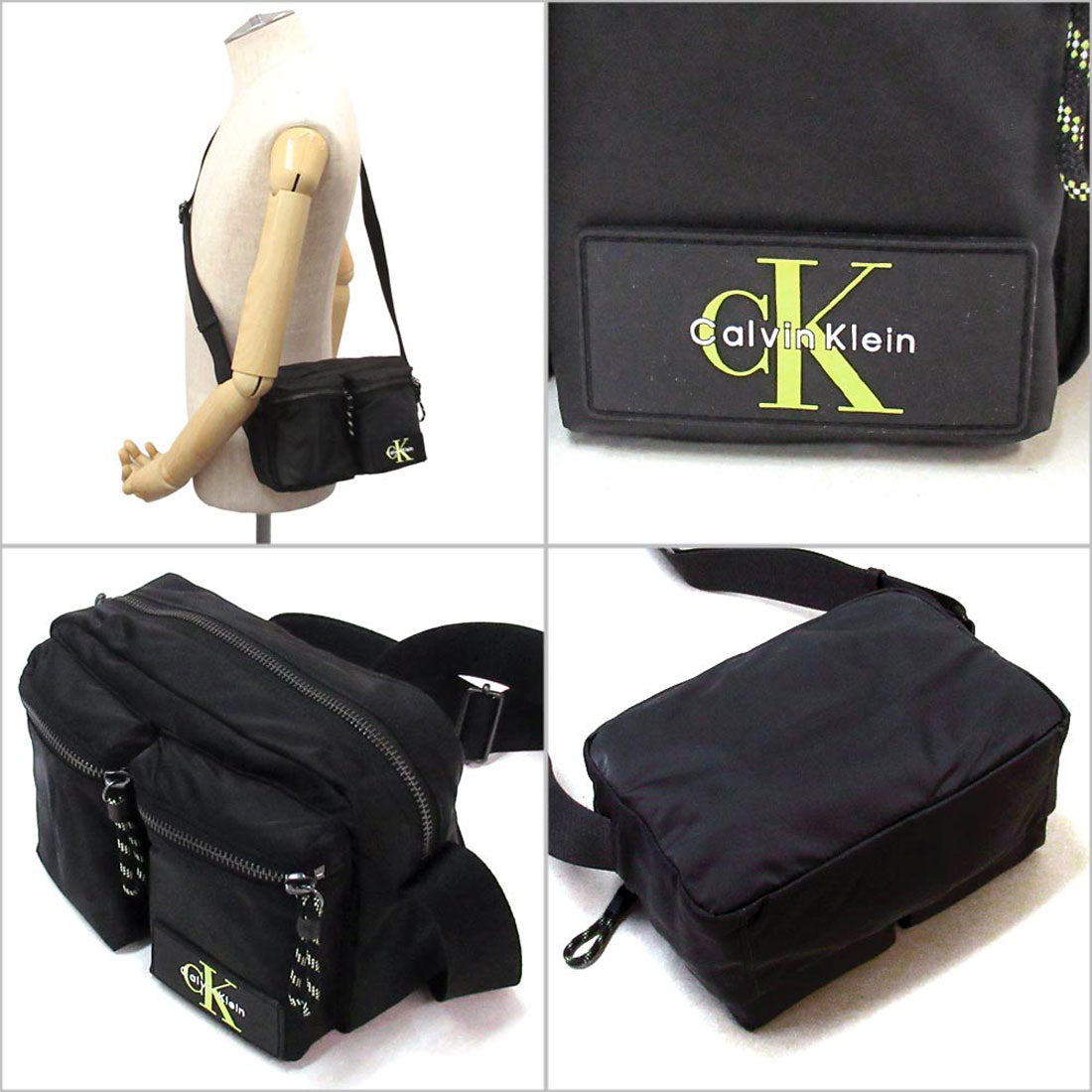 カルバン クライン Calvin Klein Calvin Klein Jeans カルバンクライン アウトレット ユーティリティ カメラバッグ ショルダーバッグ 4G3178G 001 （ブラック） ブラック
