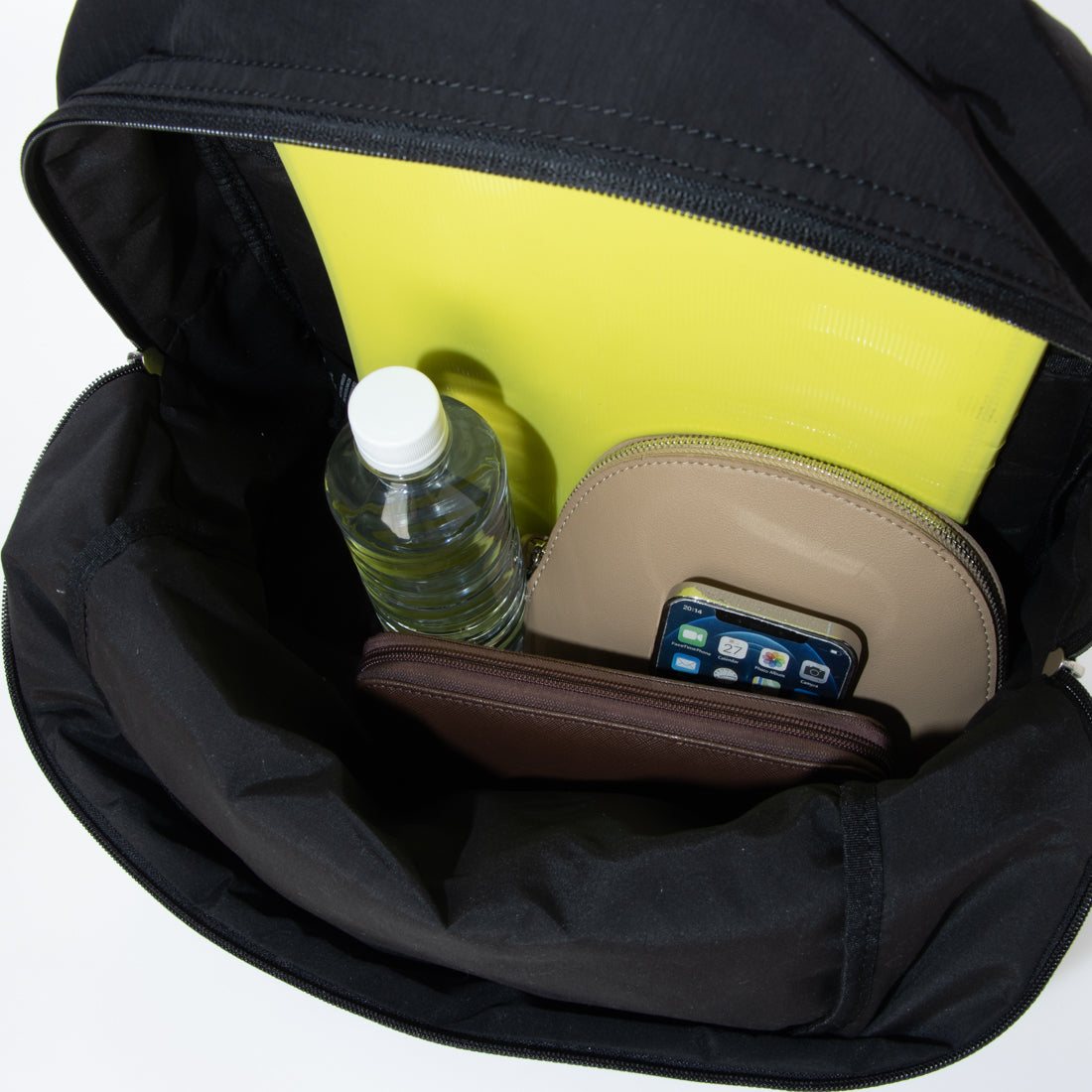 カルバン クライン Calvin Klein CITY NYLON TWOPOCKET BACKPACK ナイロン バックパック リュック （ブラック） ブラック