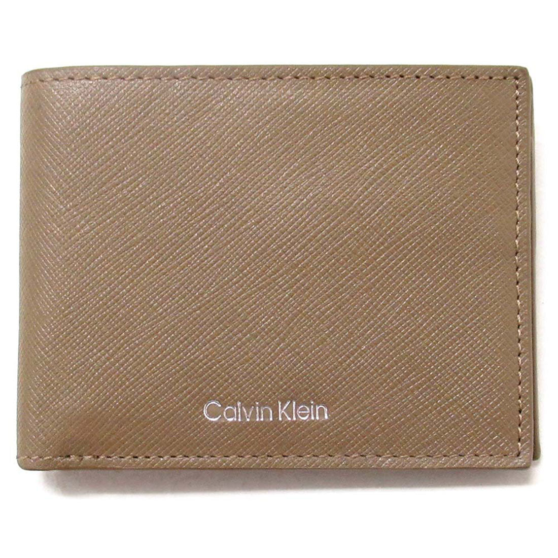 カルバン クライン Calvin Klein Calvin Klein カルバンクライン アウトレット サイフ 財布 IDホルダー メンズ ショートウォレット 名刺入れ ギフトボックス 二つ折り財布 4D1014G 210 （ブラウン） ブラウン