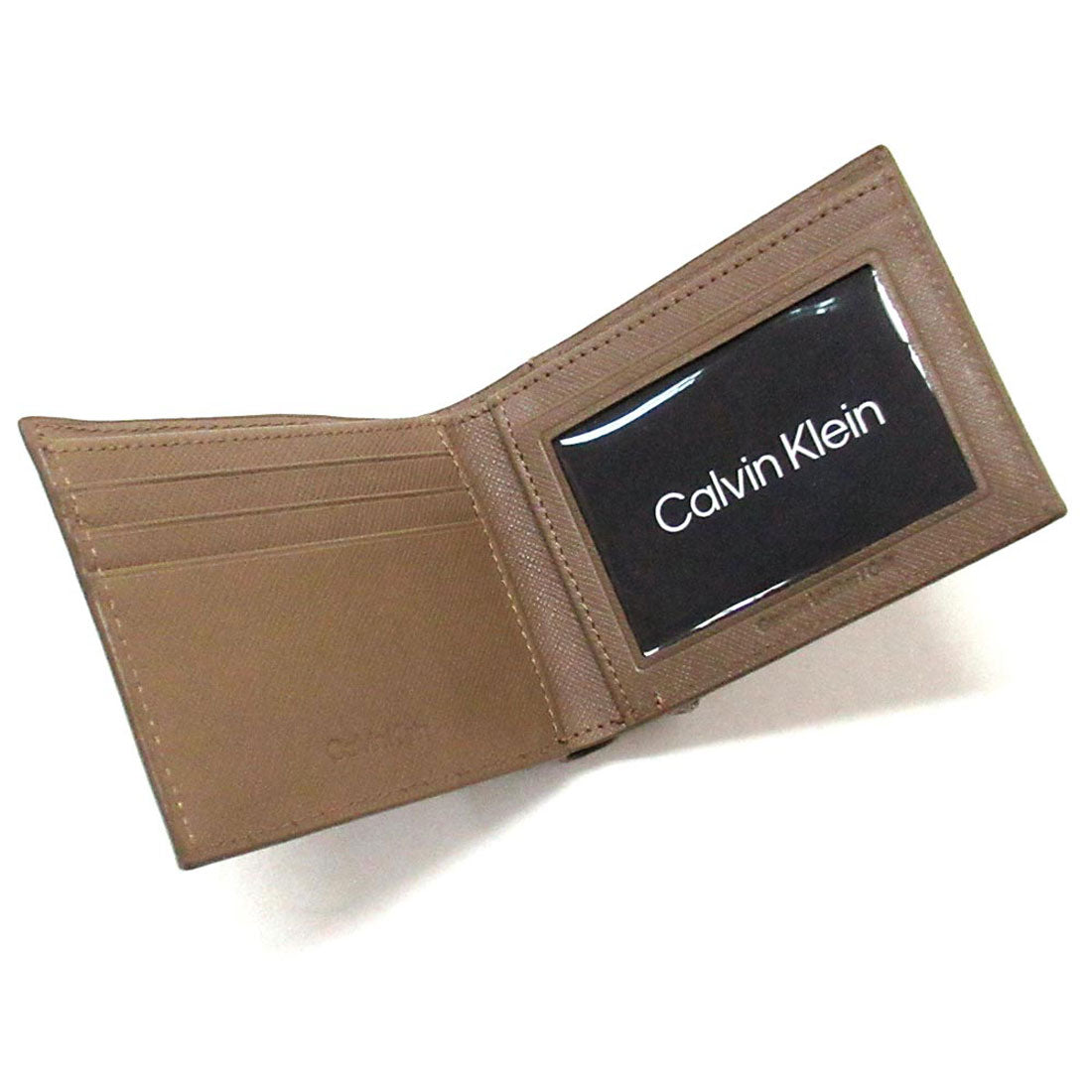 カルバン クライン Calvin Klein Calvin Klein カルバンクライン アウトレット サイフ 財布 IDホルダー メンズ ショートウォレット 名刺入れ ギフトボックス 二つ折り財布 4D1014G 210 （ブラウン） ブラウン
