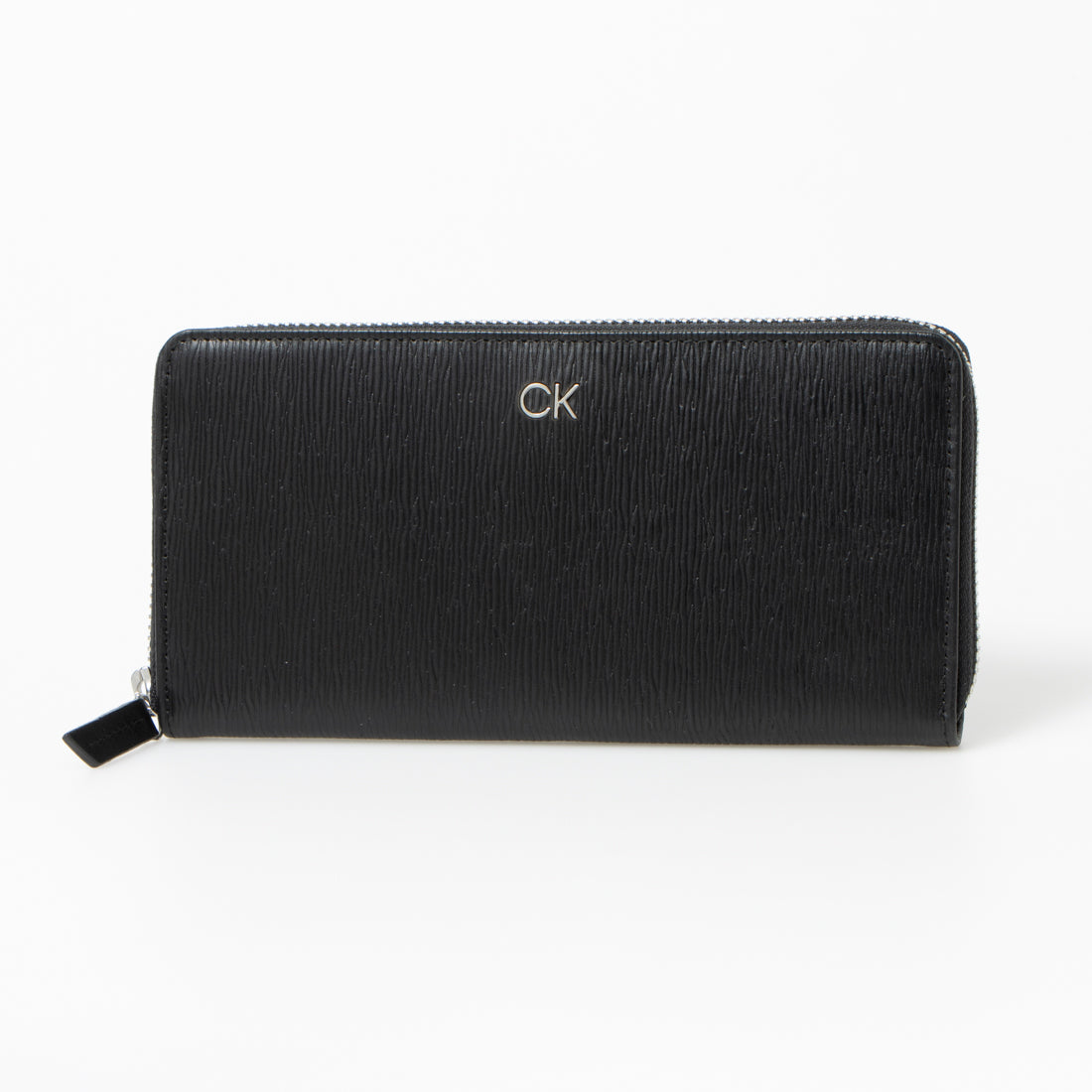 Calvin Klein Calvin Klein Wallet Long Wallet Coin Purse Leather Accessories Black Fashion Accessories Business Casual Gift Box Zipper Type