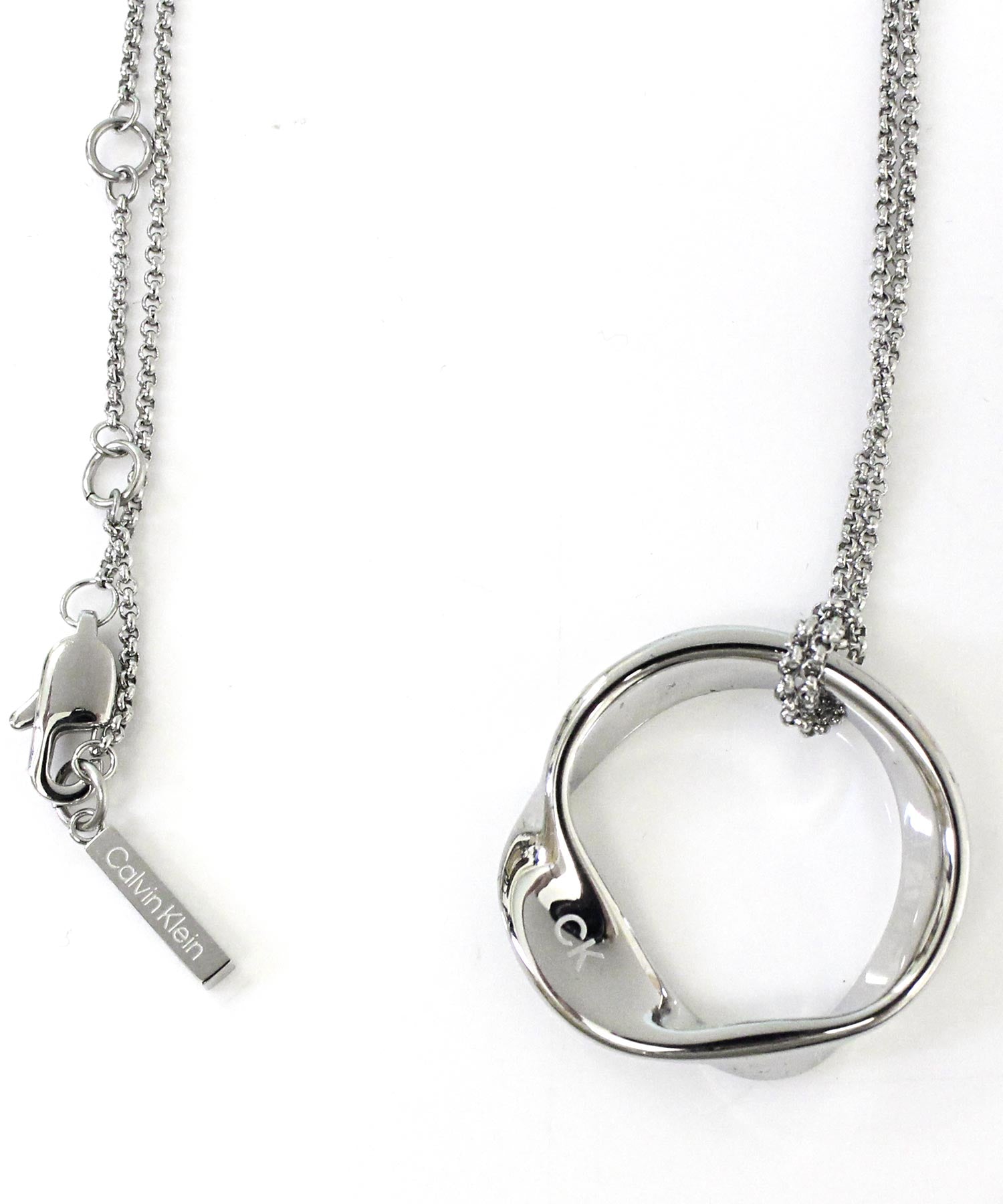 カルバン クライン Calvin Klein CK イーサリアル メタルズ ステンレス ネックレス ブランド 小物 プレゼント ギフト アクセサリー シルバー おしゃれ （1-シルバー） 1-シルバー