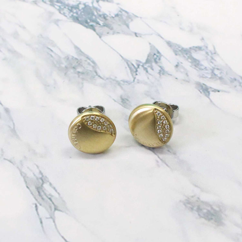 カルバン クライン Calvin Klein CK ミニマル サーキュラー ステンレス ピアス イヤリング MINIMAL CIRCULAR ブランド 小物 プレゼント ギフト アクセサリー シルバー （2-ゴールド） 2-ゴールド