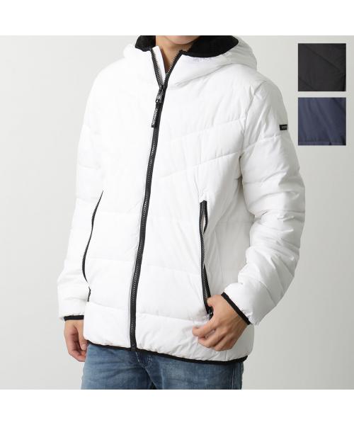 カルバン クライン Calvin Klein Calvin Klein 中綿ジャケット CM155201 フード （EBY-EBONY/ブラック） EBY-EBONY/ブラック