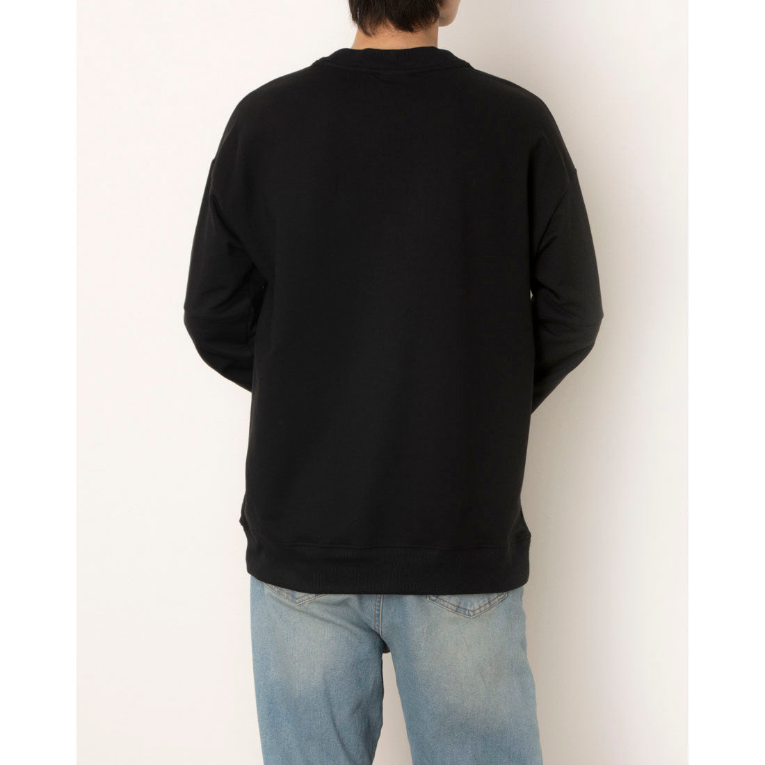 カルバン クライン Calvin Klein LONG SLEEVE  SWEATSHIRT （BLK） BLK