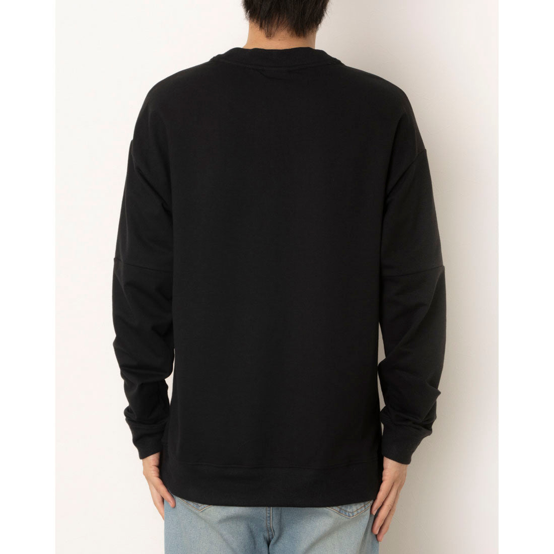 カルバン クライン Calvin Klein LONG SLEEVE  SWEATSHIRT （BLK） BLK