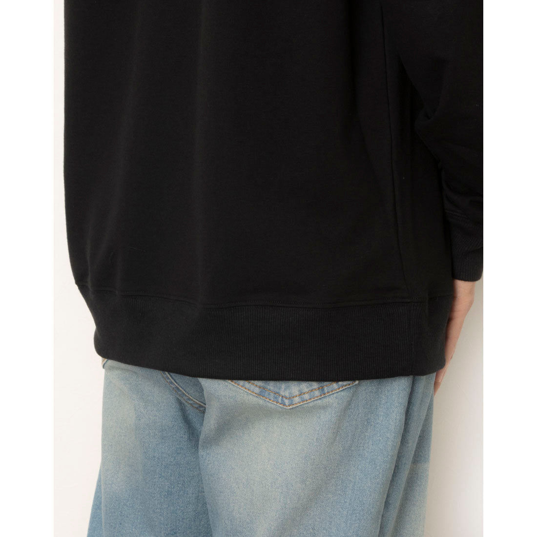 カルバン クライン Calvin Klein LONG SLEEVE  SWEATSHIRT （BLK） BLK