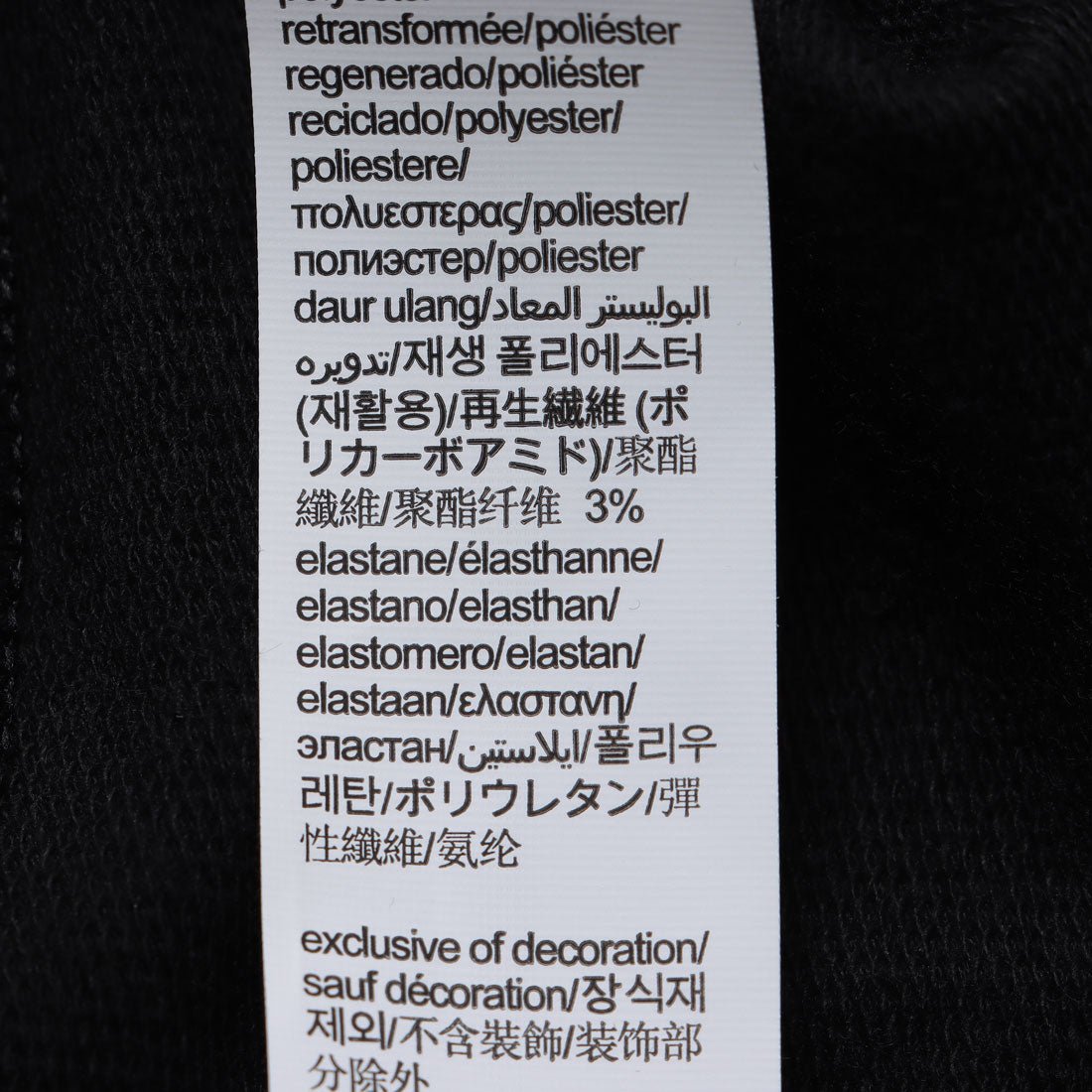 カルバン クライン Calvin Klein LONG SLEEVE  SWEATSHIRT （BLK） BLK