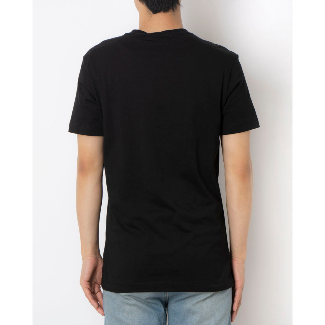 カルバン クライン Calvin Klein MONOGRAM LOGO SLIM FIT TEE （BLACK） BLACK