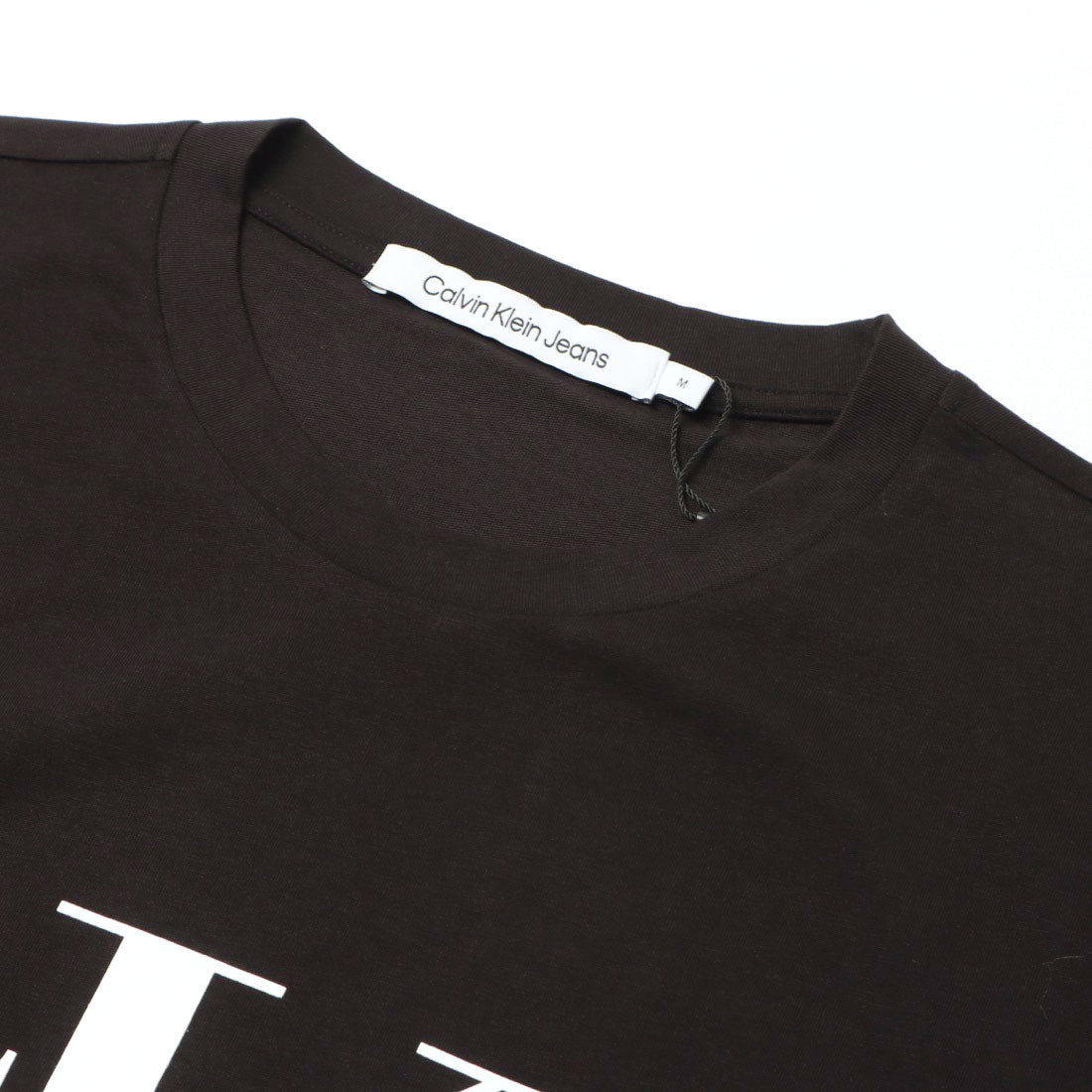 カルバン クライン Calvin Klein Core Monogram Logo Slim T-Shirt （BLACK） BLACK