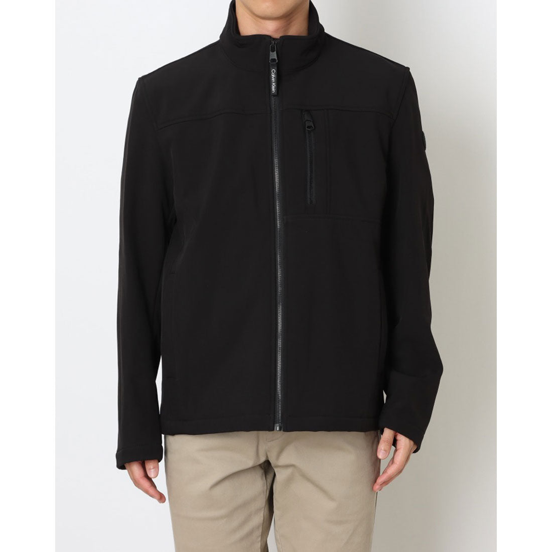 カルバン クライン Calvin Klein FLEECE SOFT SHELL JACKET （BLACK） BLACK