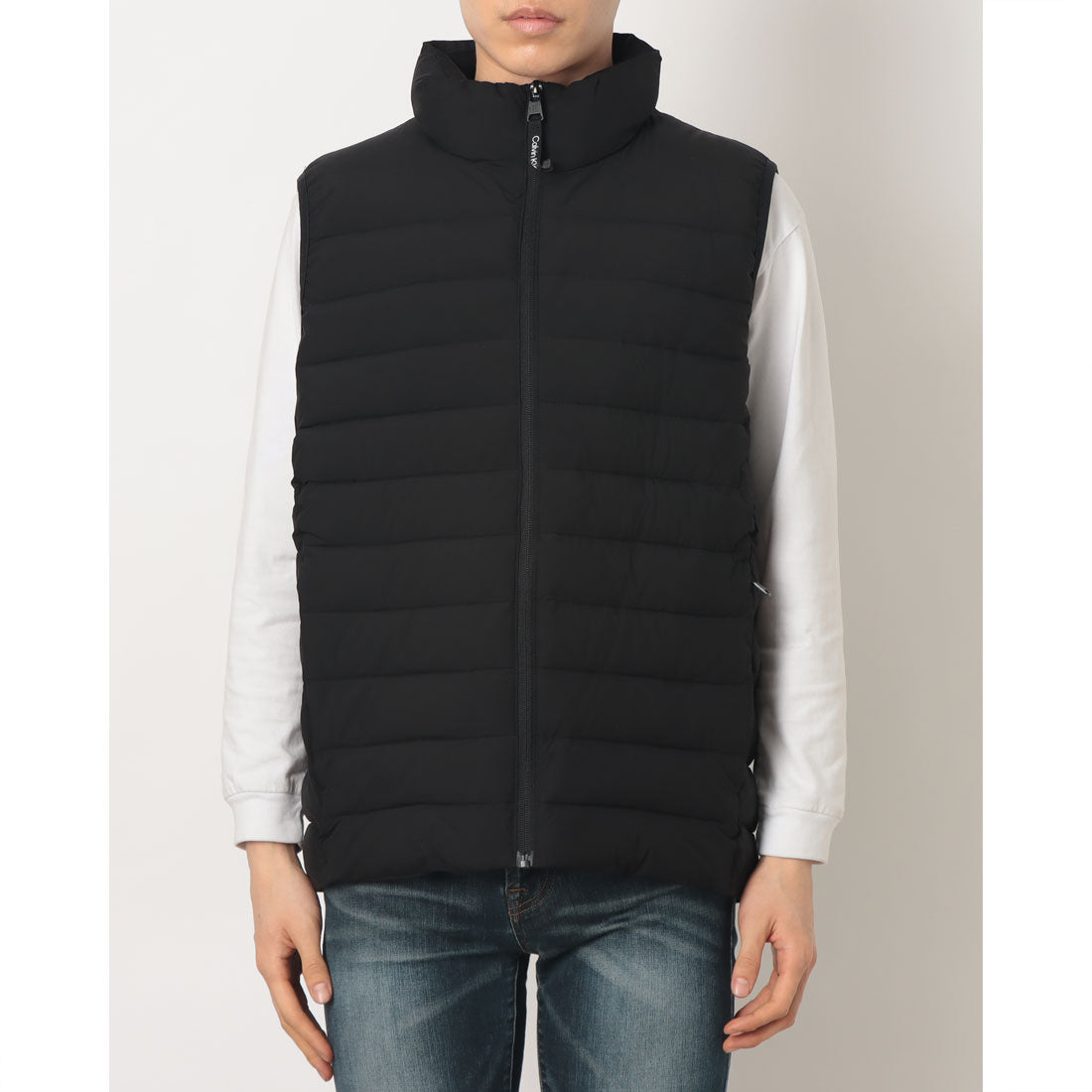 カルバン クライン Calvin Klein STRETCH PUFFER VEST （EBONY） EBONY