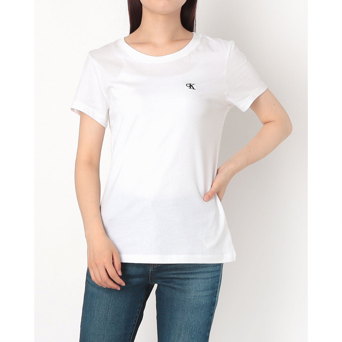 カルバン クライン Calvin Klein Tシャツ 半袖 （ホワイト） ホワイト