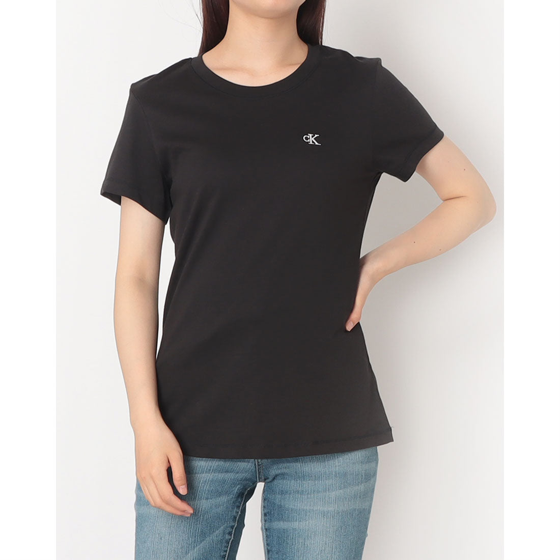 カルバン クライン Calvin Klein Tシャツ 半袖 （ブラック） ブラック