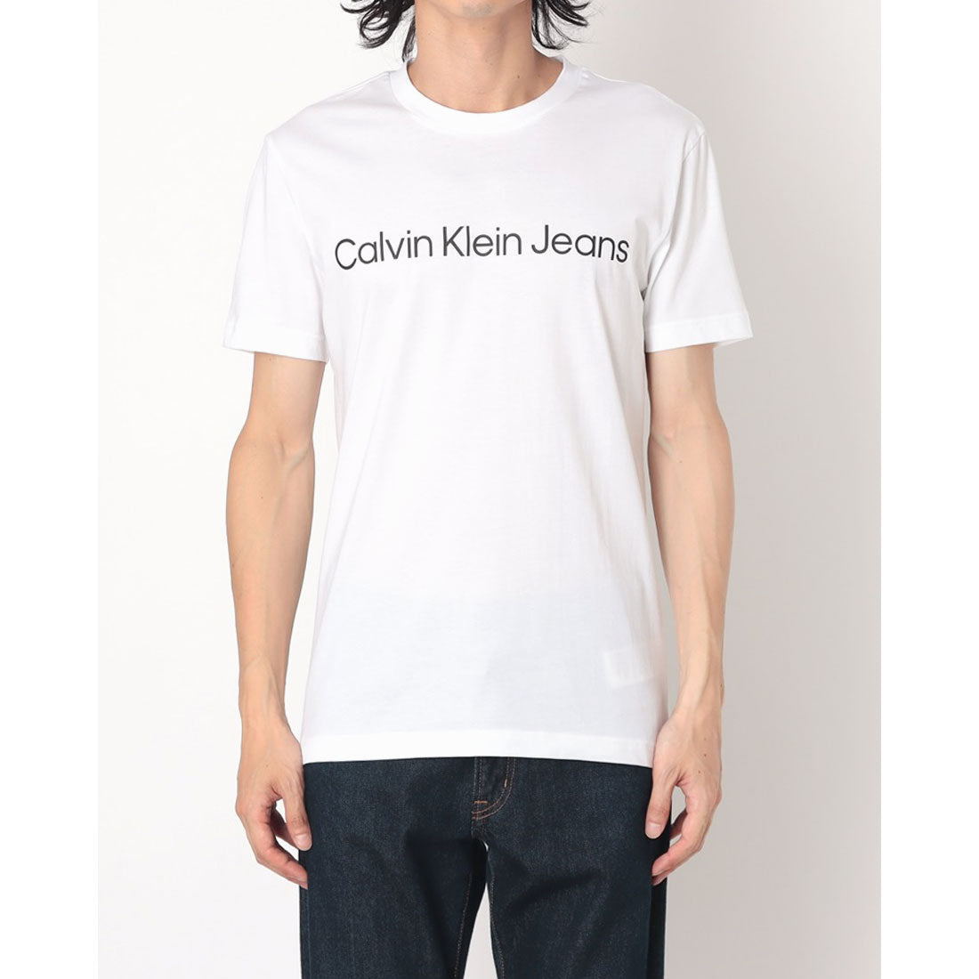 カルバン クライン Calvin Klein Tシャツ 半袖 （ホワイト） ホワイト