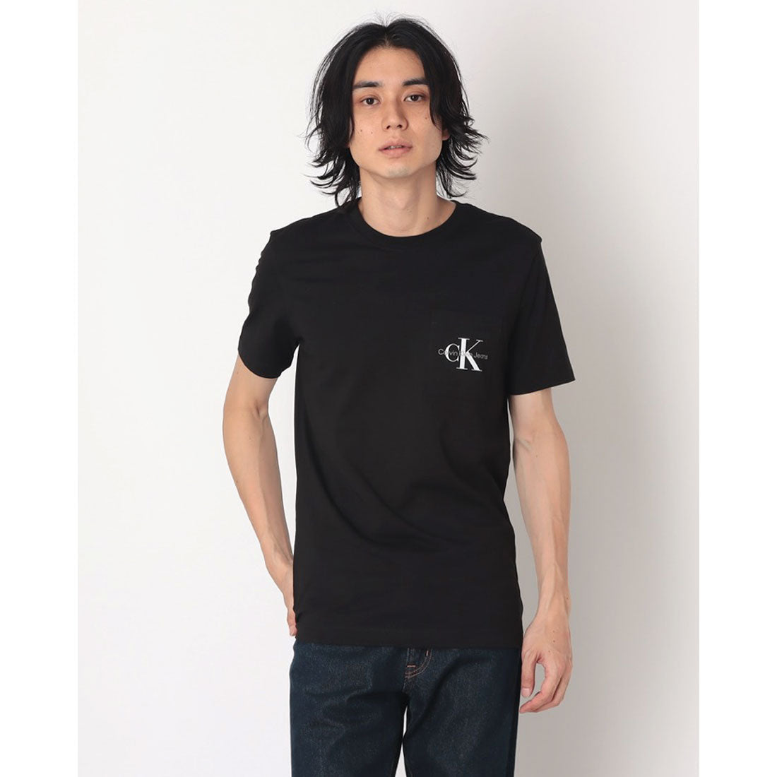 カルバン クライン Calvin Klein Tシャツ 半袖 （ブラック） ブラック