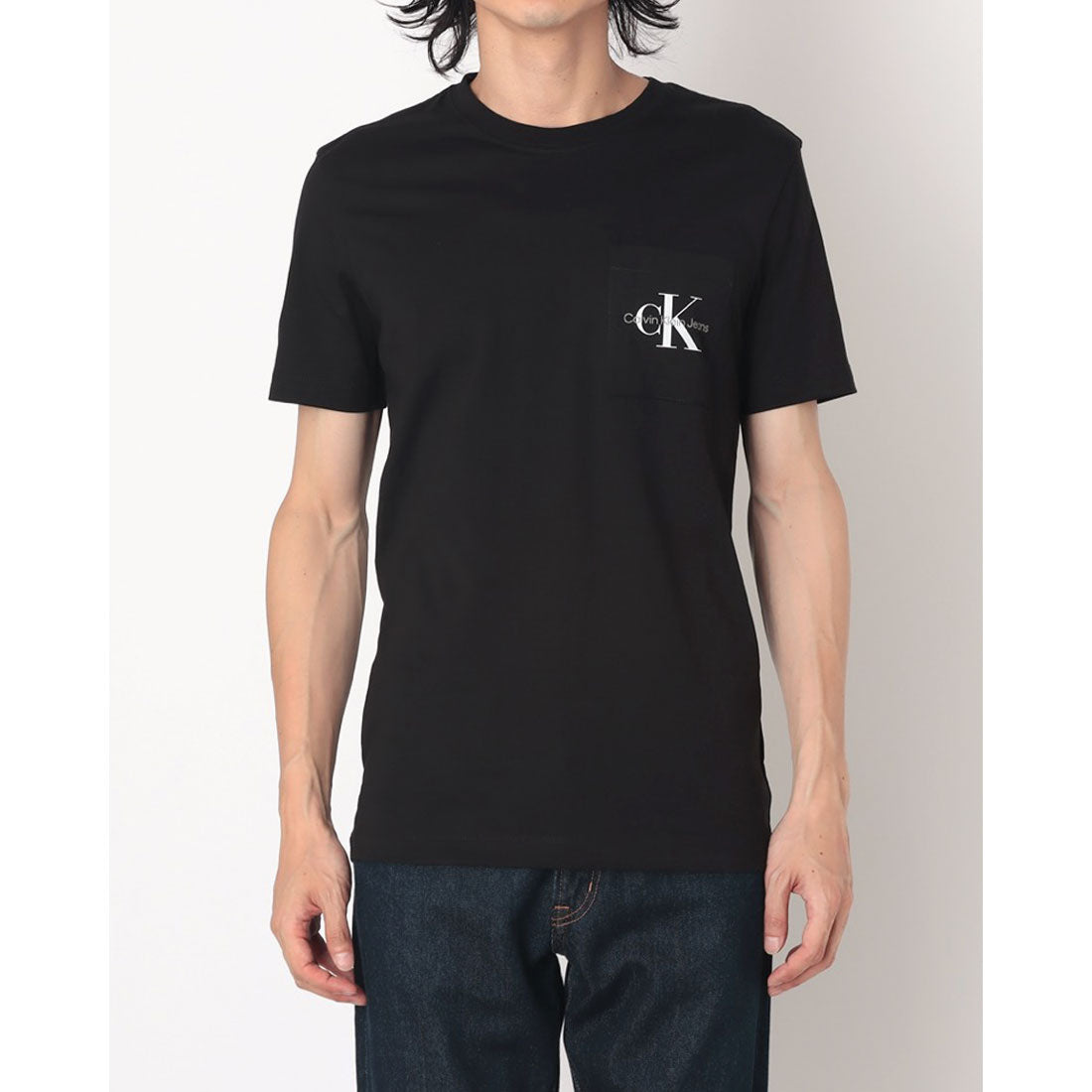 カルバン クライン Calvin Klein Tシャツ 半袖 （ブラック） ブラック