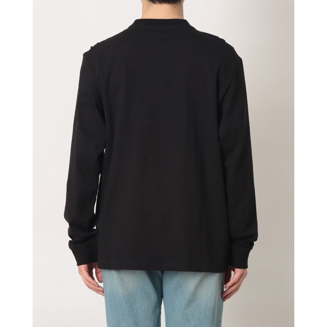 カルバン クライン Calvin Klein LS EASY MONOGRAM TEE （BLACK） BLACK