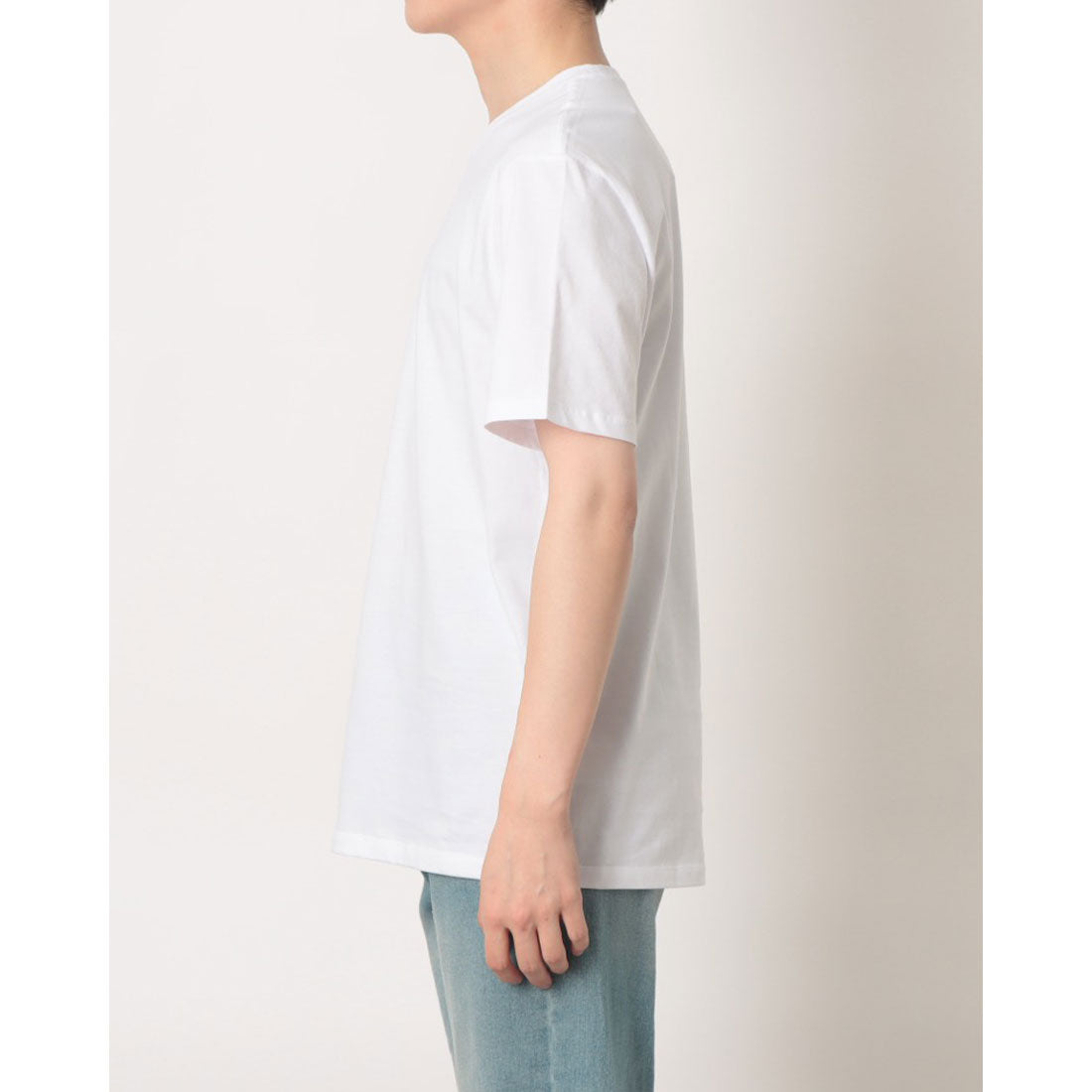 カルバン クライン Calvin Klein SS 30S MICRO MONOLOGO GRAPHIC TEE （WHITE） WHITE