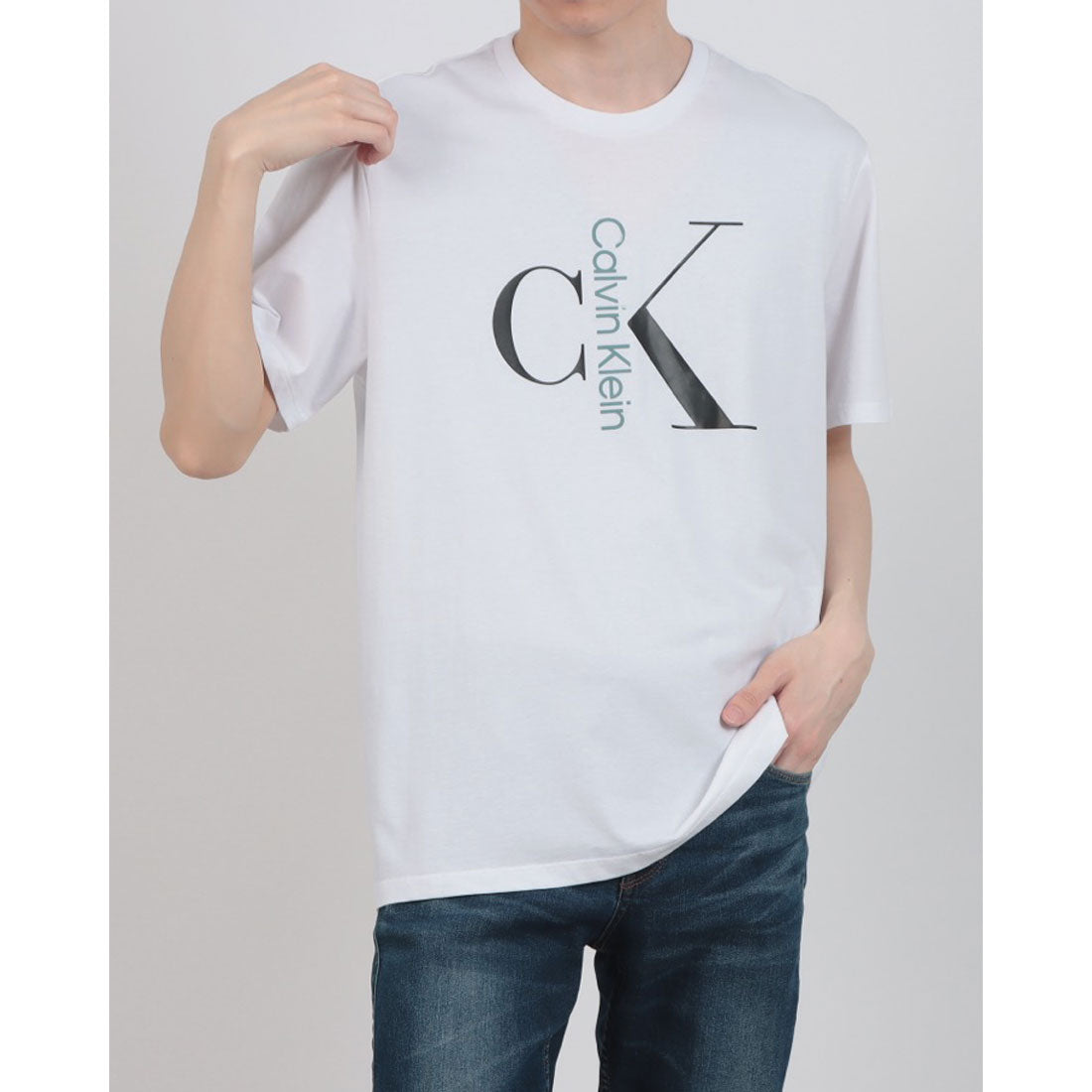 カルバン クライン Calvin Klein 40KC829 Tシャツ （ホワイト系その他2） ホワイト系その他2
