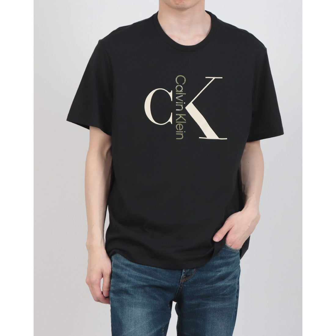カルバン クライン Calvin Klein 40KC829 Tシャツ （ブラック） ブラック