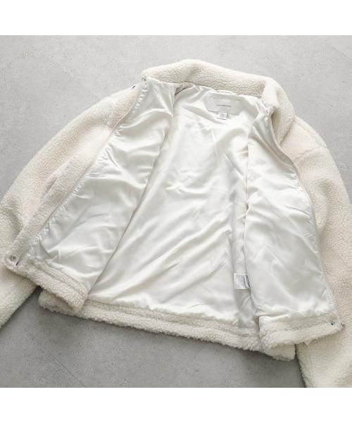 カルバン クライン Calvin Klein CALVIN KLEIN JEANS ボアジャケット 475006S ブルゾン （100/chalk） 100/chalk