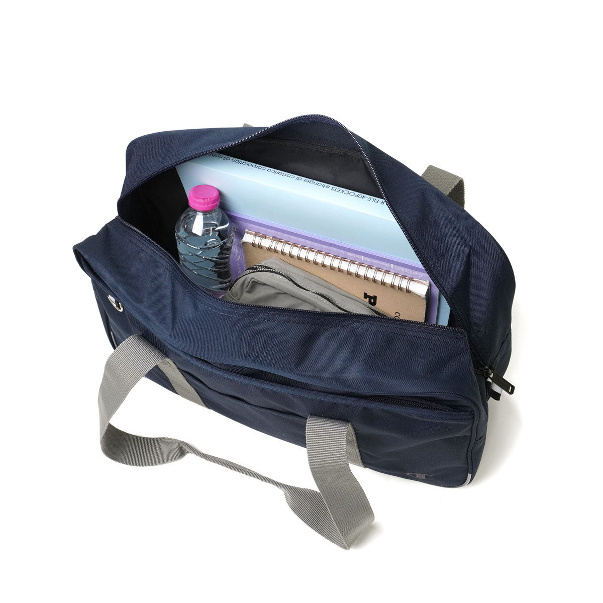 チャンピオン Champion スクールバッグ 高校生 かわいい スクバ スクール バッグ トートバッグ ボストンバッグ 通学バッグ A4 21L 軽量 軽い 反射 女子 男子 中学生 通学 女子高生 20234 （ブラック） ブラック