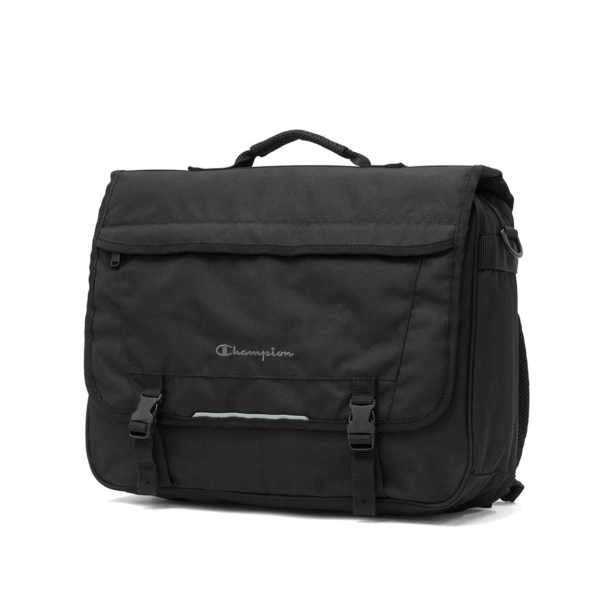 チャンピオン Champion リュック メンズ レディース 大容量 通学 カジュアル 大きめ 大きい 軽い 軽量 丈夫 男子 女子 中学生 高校生  B4 A4 3WAY ショルダー スクールバッグ 通学リュック 20237 （ブラック） ブラック