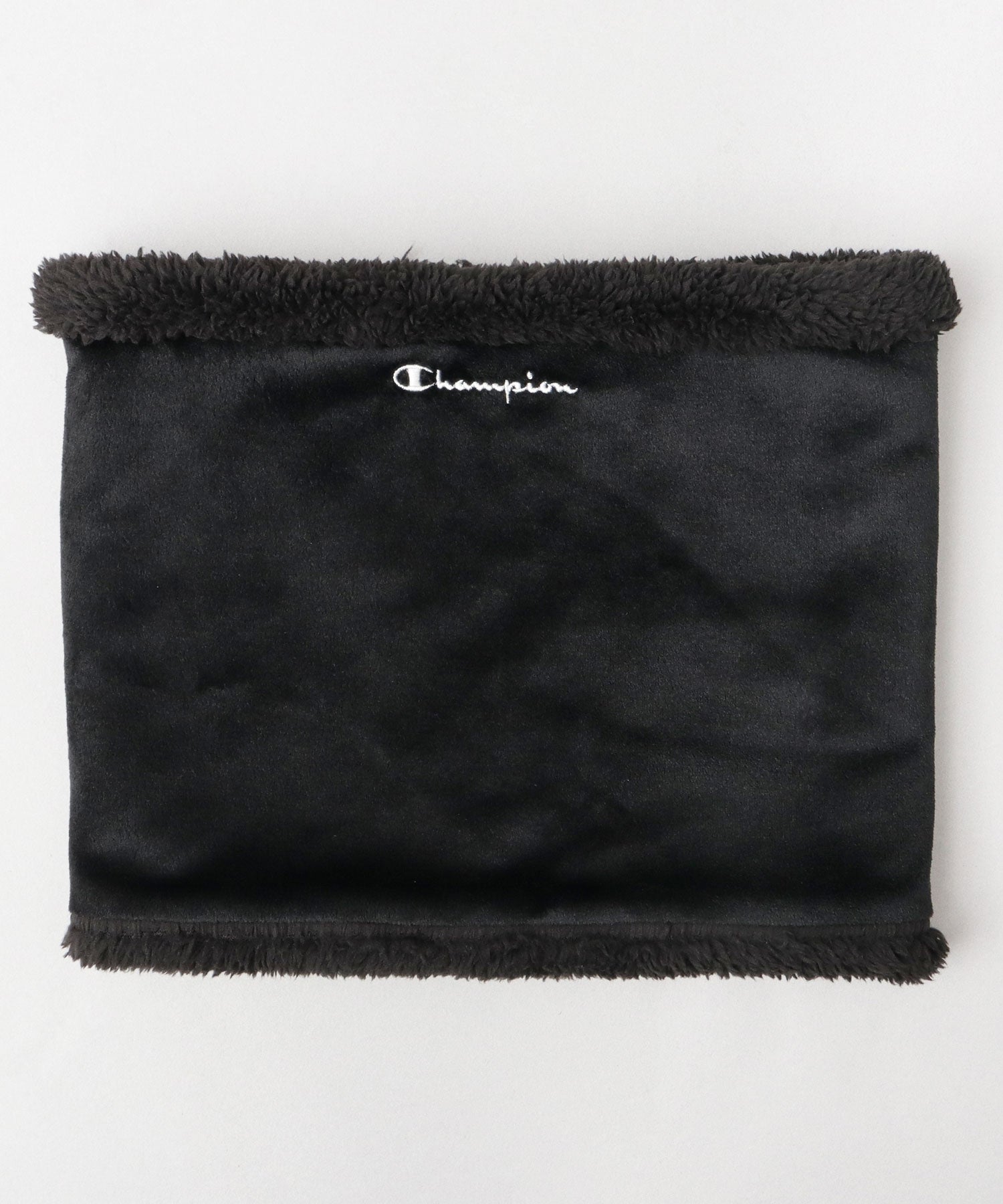 チャンピオン Champion ネックウォーマー ボア ベロア （ブラック） ブラック
