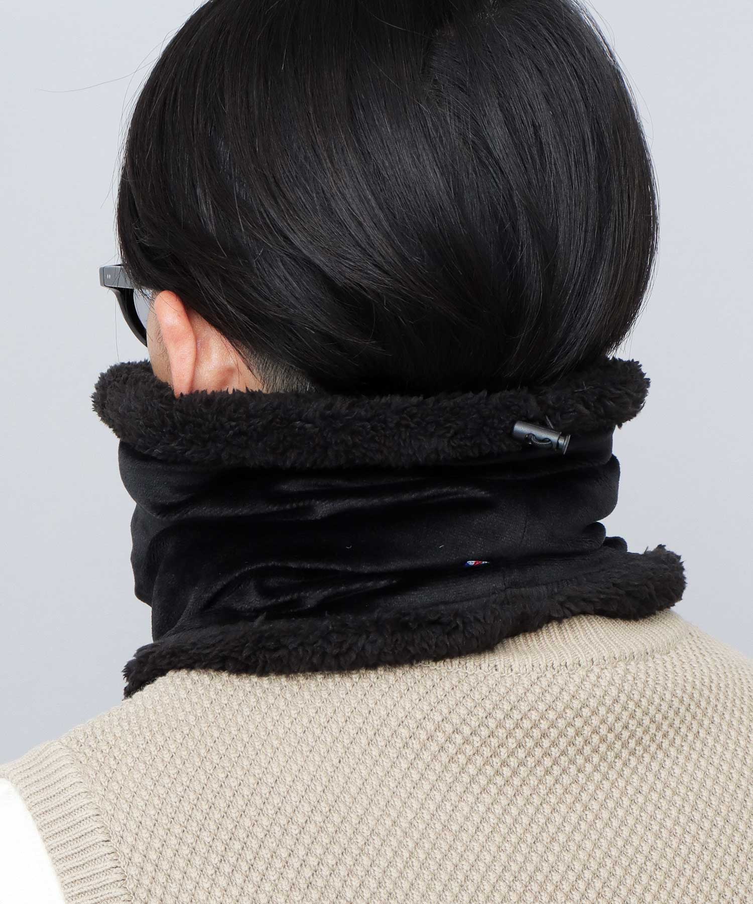 チャンピオン Champion ネックウォーマー ボア ベロア （ブラック） ブラック