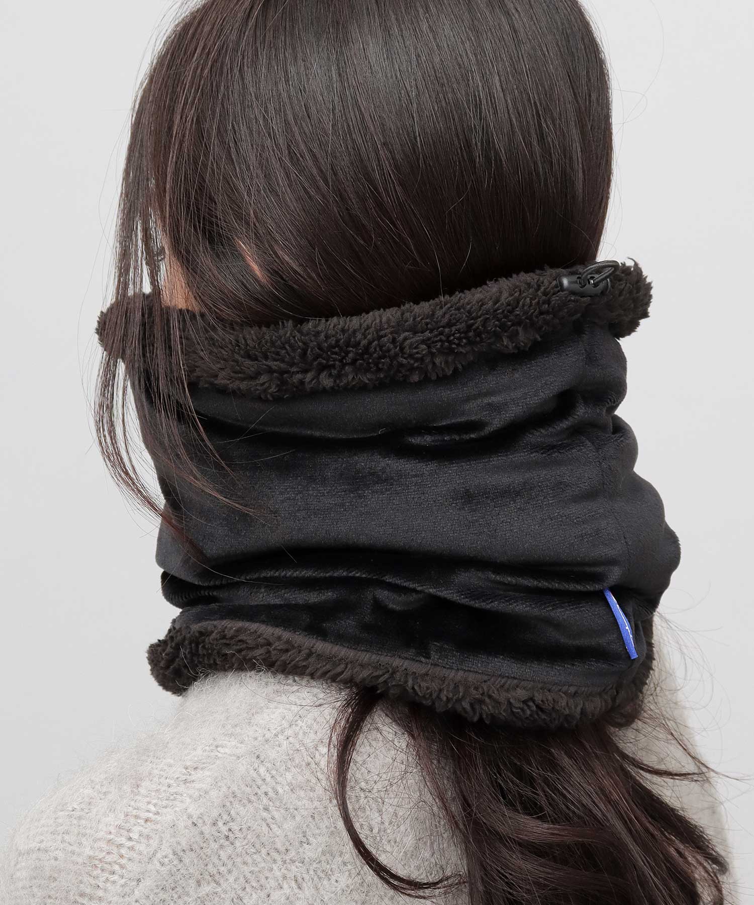 チャンピオン Champion ネックウォーマー ボア ベロア （ブラック） ブラック