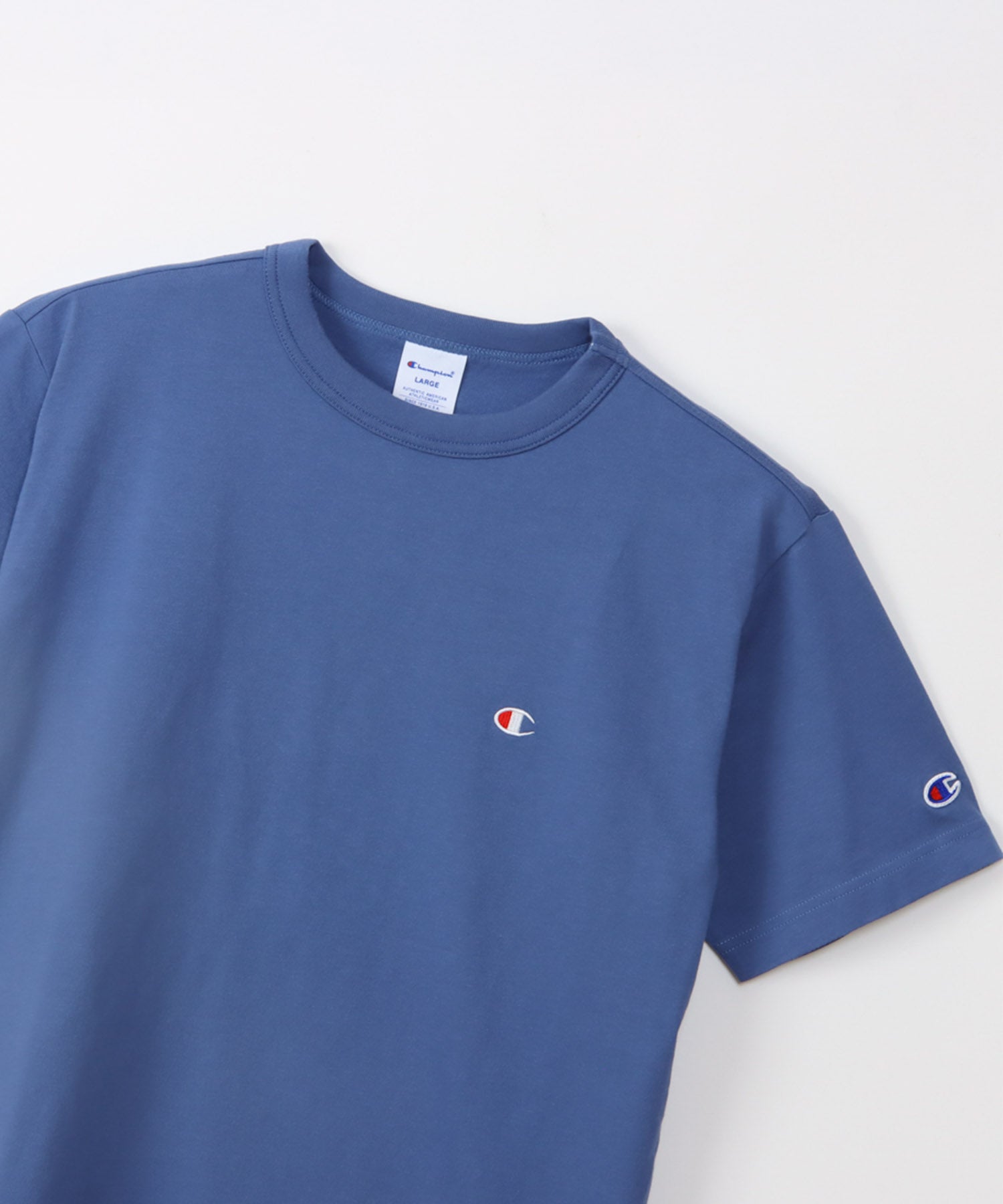 チャンピオン Champion ワンポイントCロゴTシャツ （ブルー） ブルー
