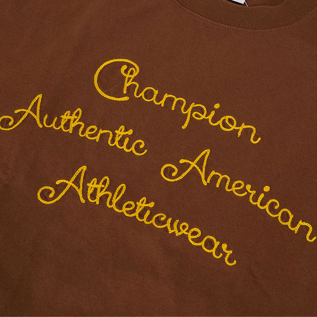 チャンピオン Champion SHORT SLEEVE T-SHIRT ミディアムブラウン [C3-B327] （ミディアムブラウン） ミディアムブラウン