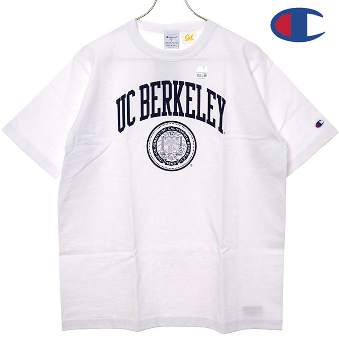 チャンピオン Champion T1011 SHORT SLEEVE T-SHIRT UCB ホワイト [C5-B308] （ホワイト） ホワイト
