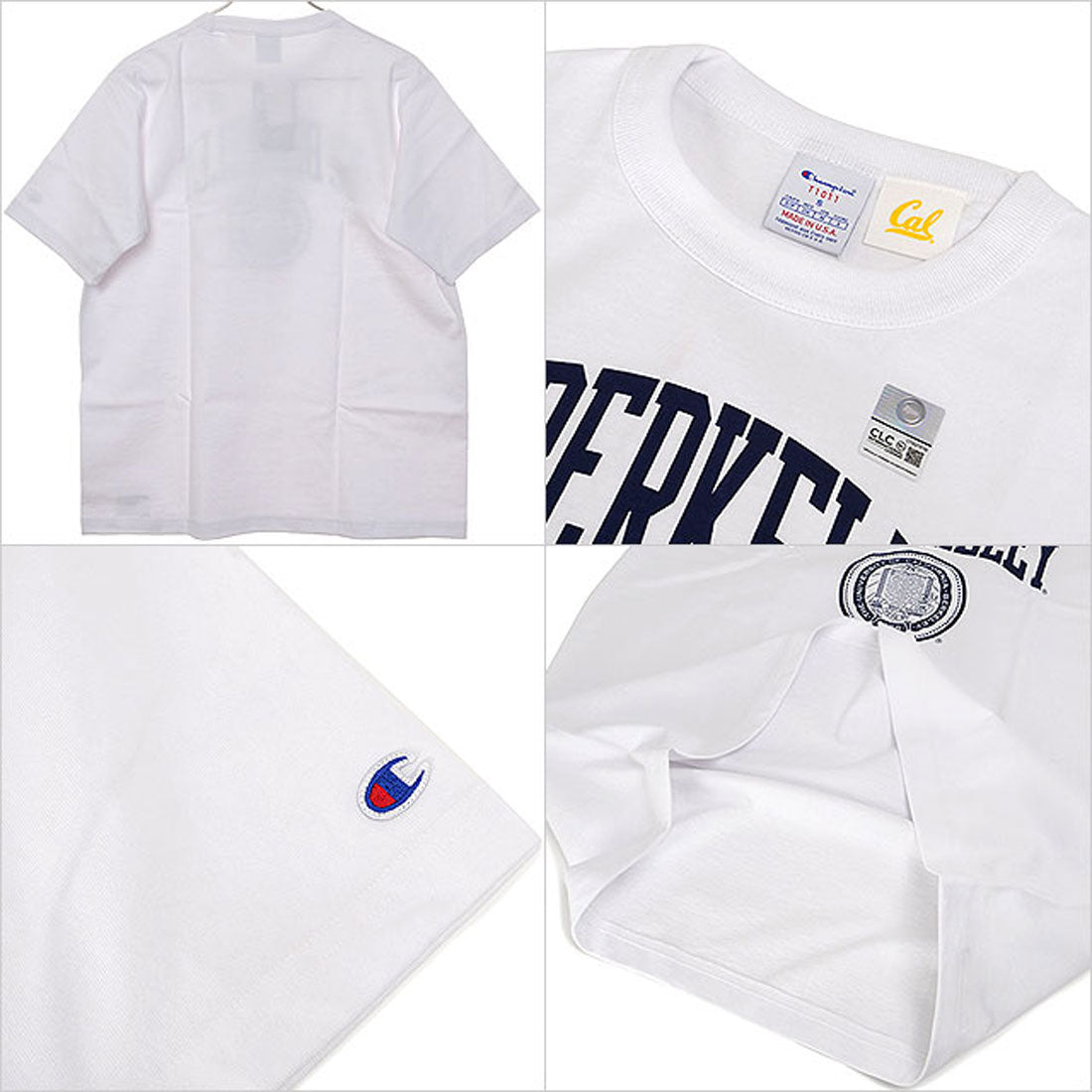 チャンピオン Champion T1011 SHORT SLEEVE T-SHIRT UCB ホワイト [C5-B308] （ホワイト） ホワイト