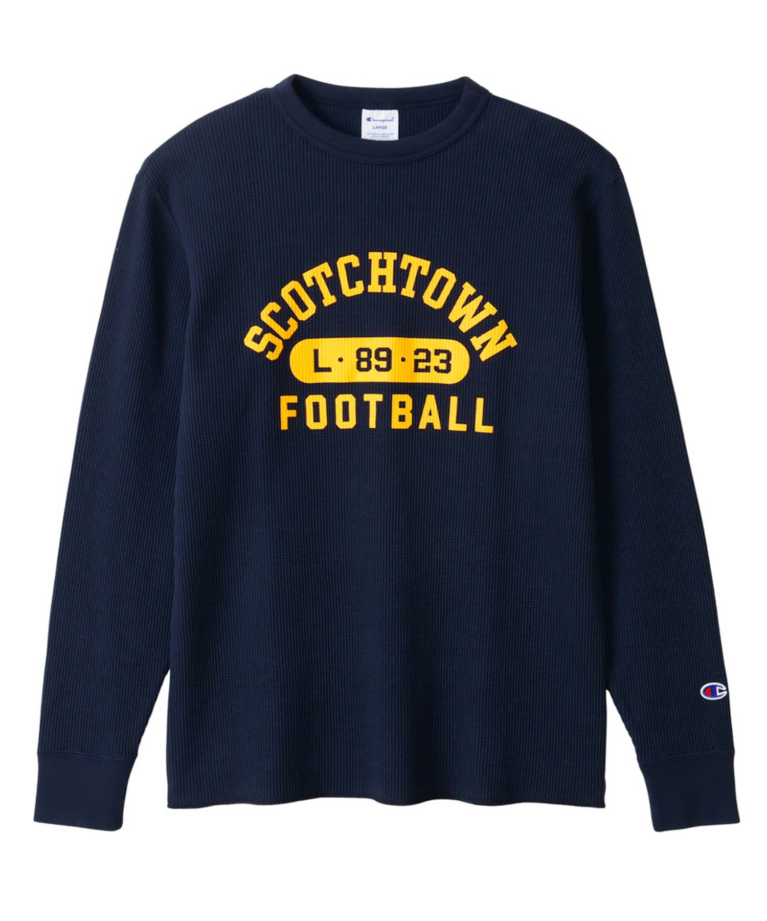 チャンピオン Champion ロングスリーブTシャツ （ブラック×ホワイト） ブラック×ホワイト