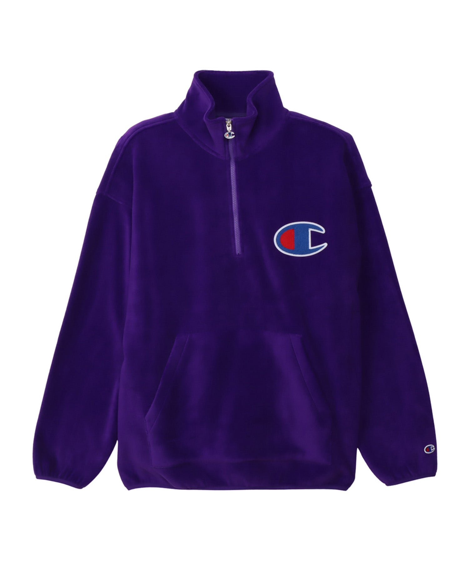 チャンピオン Champion ハーフジップジャケット （パープル） パープル