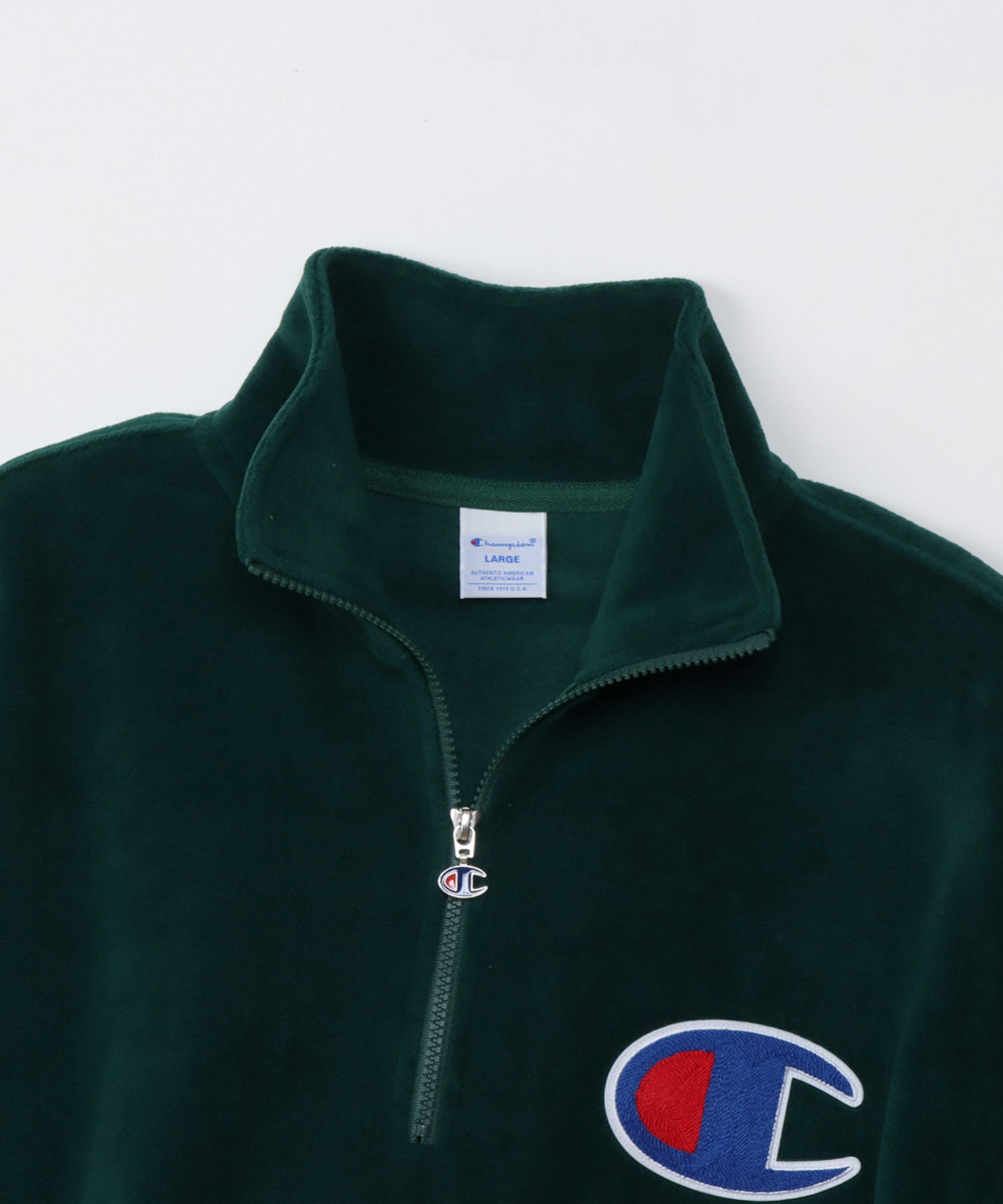 チャンピオン Champion ハーフジップジャケット （パープル） パープル