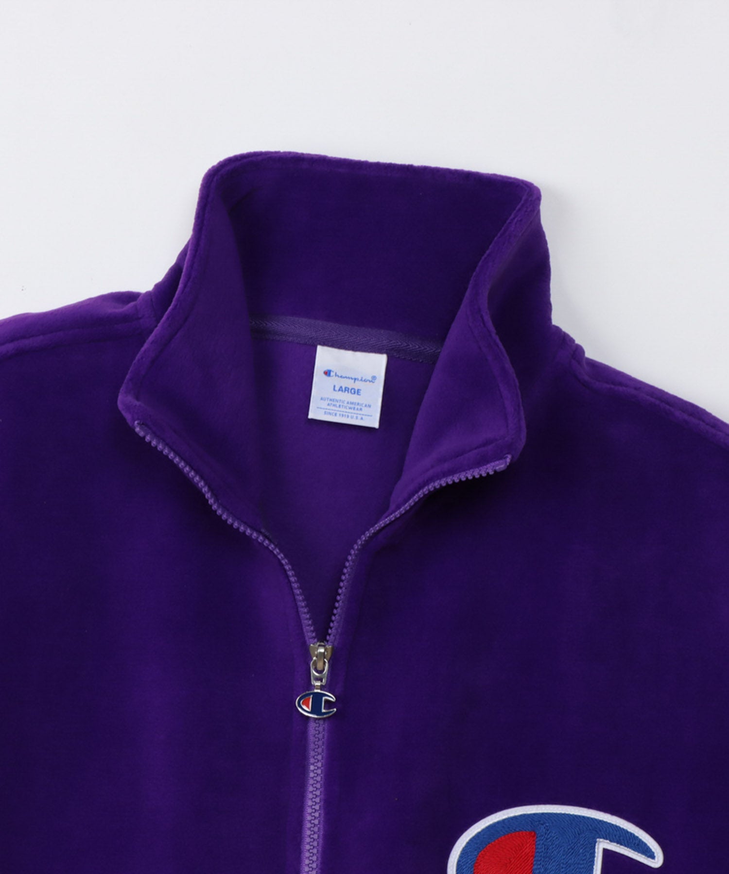 チャンピオン Champion ハーフジップジャケット （パープル） パープル