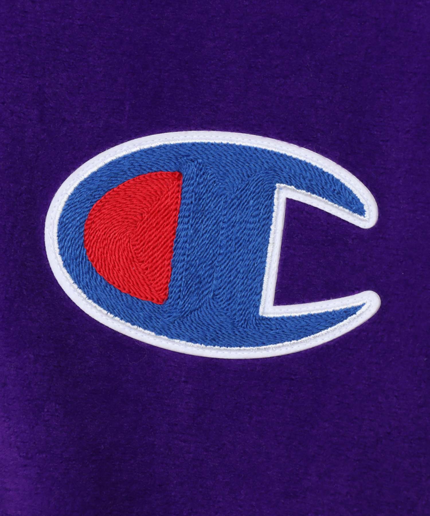 チャンピオン Champion ハーフジップジャケット （パープル） パープル