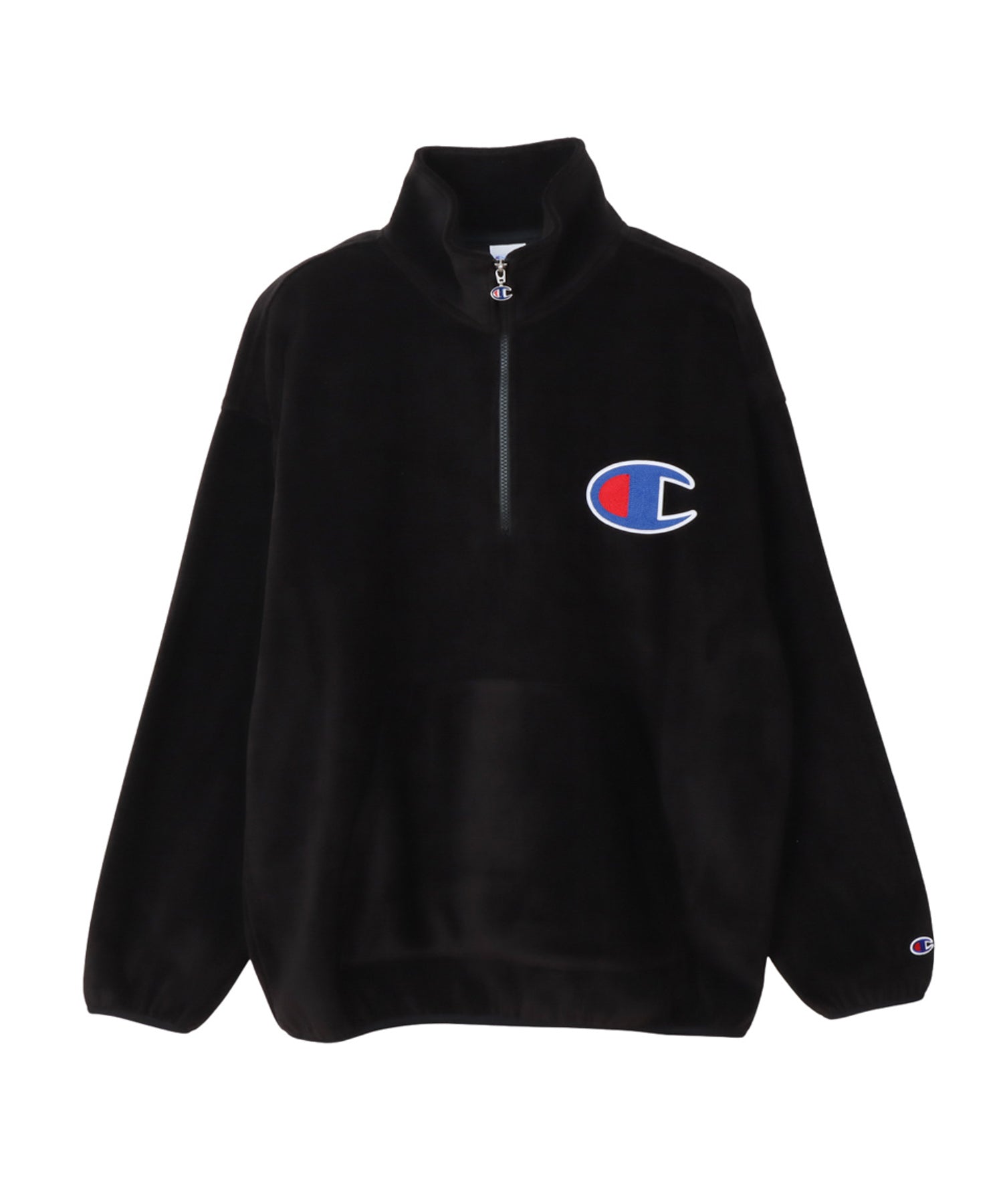 チャンピオン Champion ハーフジップジャケット （ブラック） ブラック