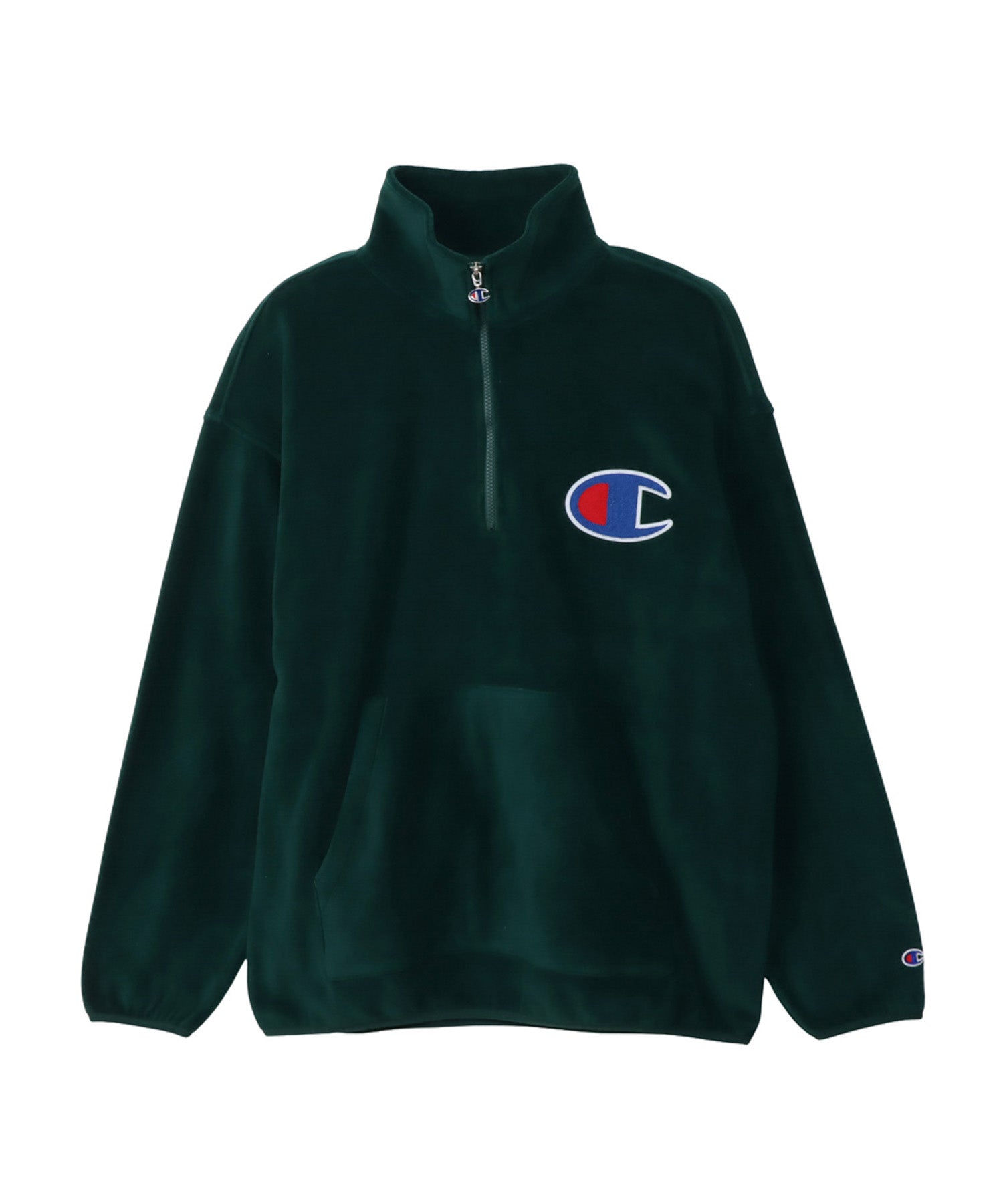 チャンピオン Champion ハーフジップジャケット （ダークグリーン） ダークグリーン