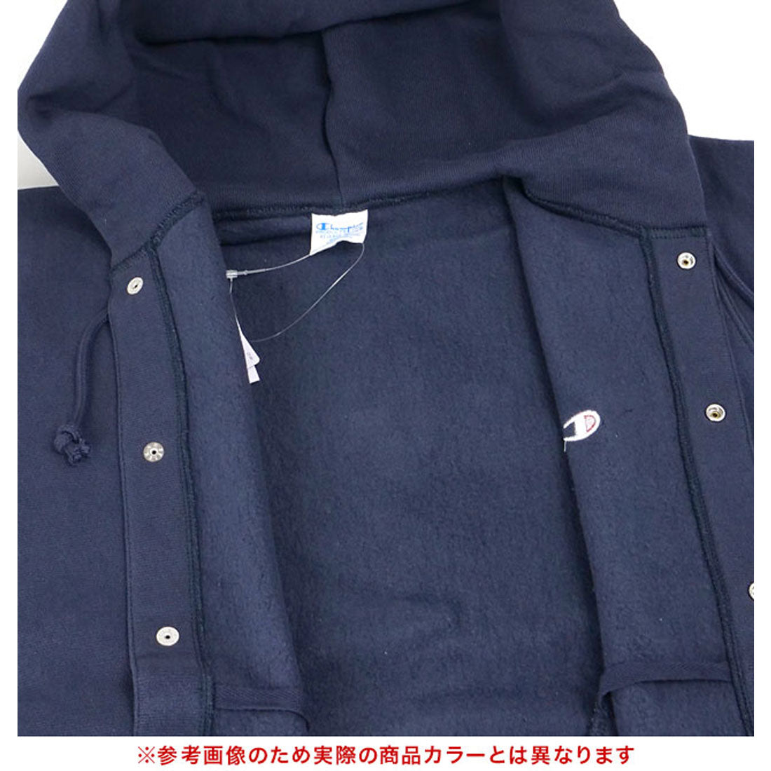 チャンピオン Champion REVERSE WEAVE SNAP HOODED SWEATSHIRT OATMEAL [C3-A120 FW25] （OATMEAL） OATMEAL