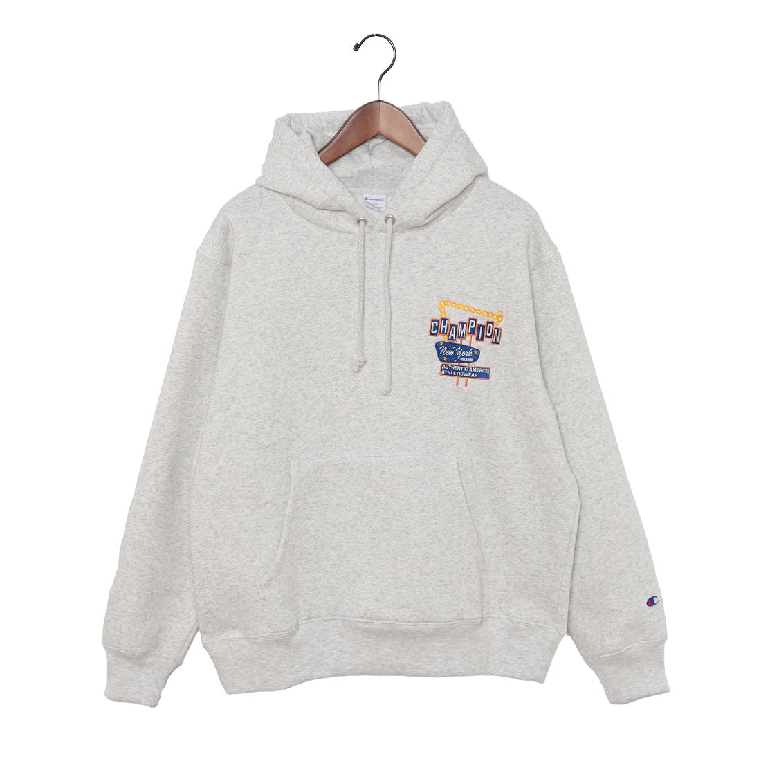 チャンピオン Champion フーデッドスウェットシャツ フーディ （ヘザーグレー） ヘザーグレー