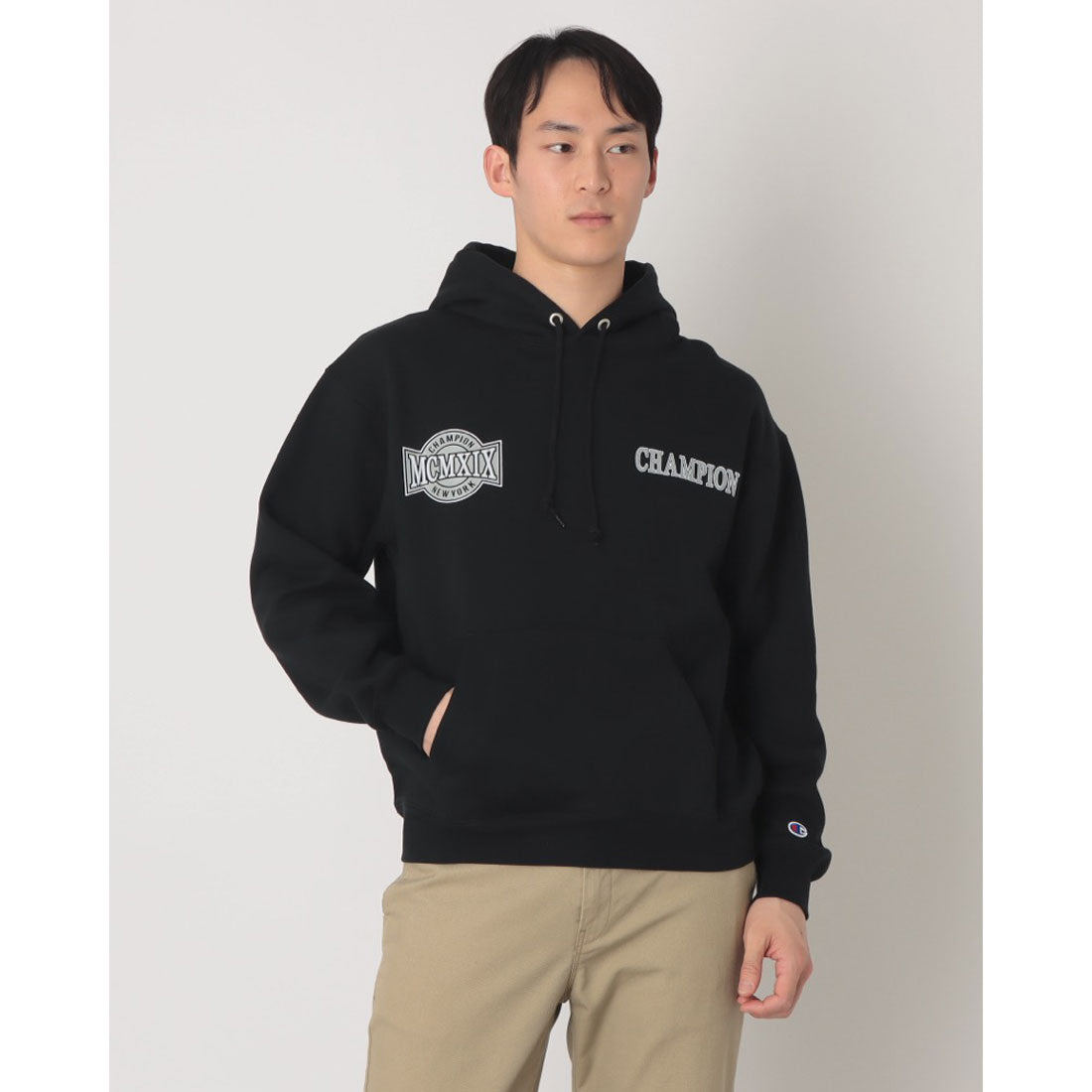 チャンピオン Champion フーデッドスウェットシャツ フーディ （ブラック） ブラック