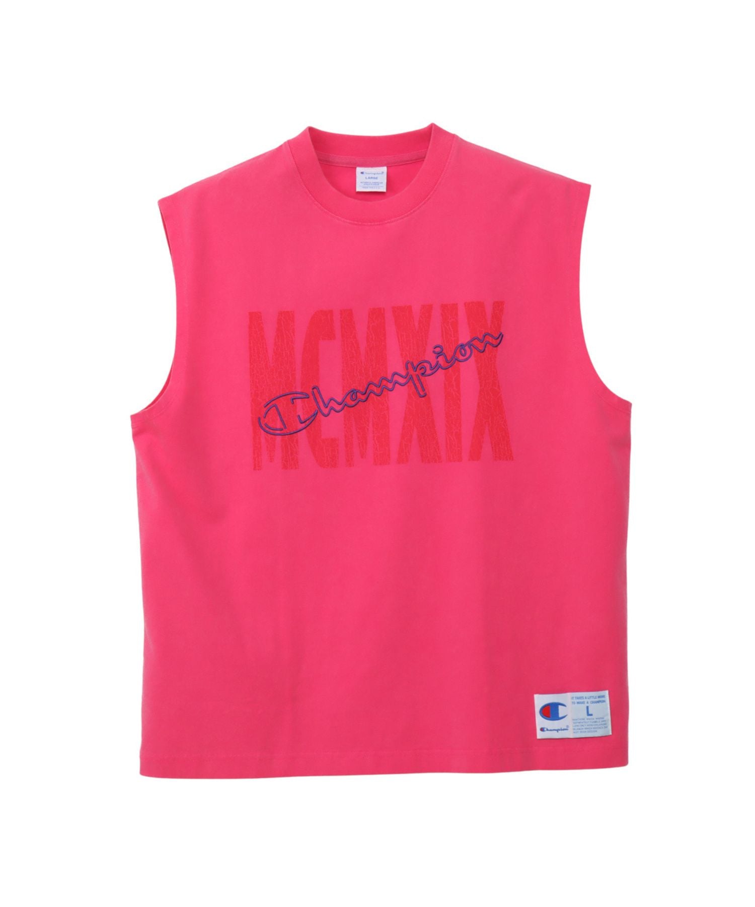 チャンピオン Champion スリーブレスTシャツ （アクアブルー） アクアブルー