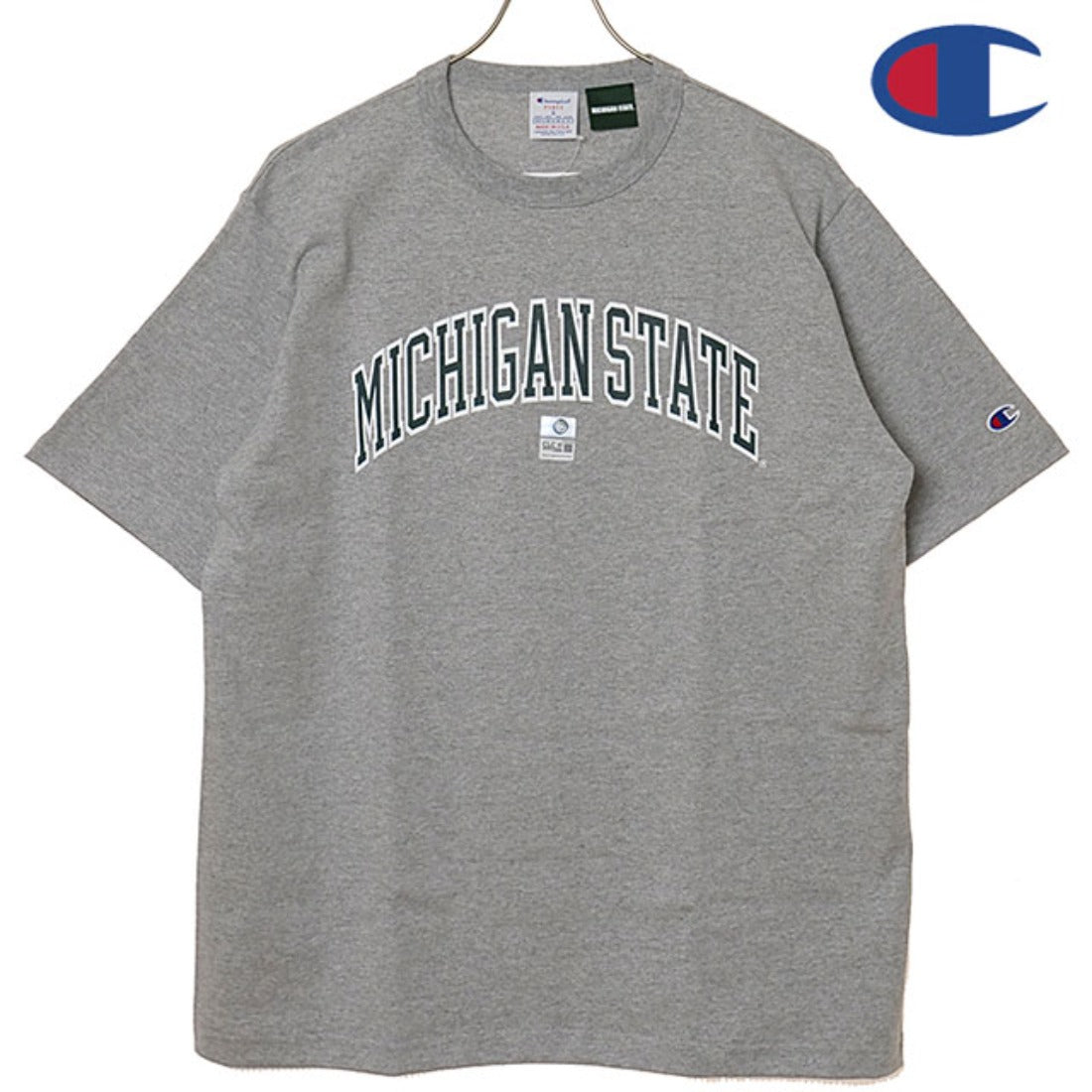 チャンピオン Champion T1011 SHORT SLEEVE T-SHIRT SILVER-GRAY [C5-D304] （SILVER-GRAY） SILVER-GRAY