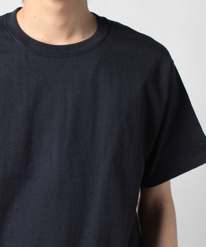 チャンピオン Champion 5.2オンス トップス Tシャツ 半袖 ワンポイント 無地 刺繍 コットン100% クルーネック シンプル T425